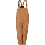 Duck Insulated Bib Overall - 65/35 Polyester / Cotton Duck