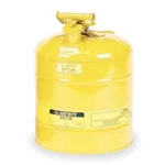 5-Gal. steel safety can Yellow
